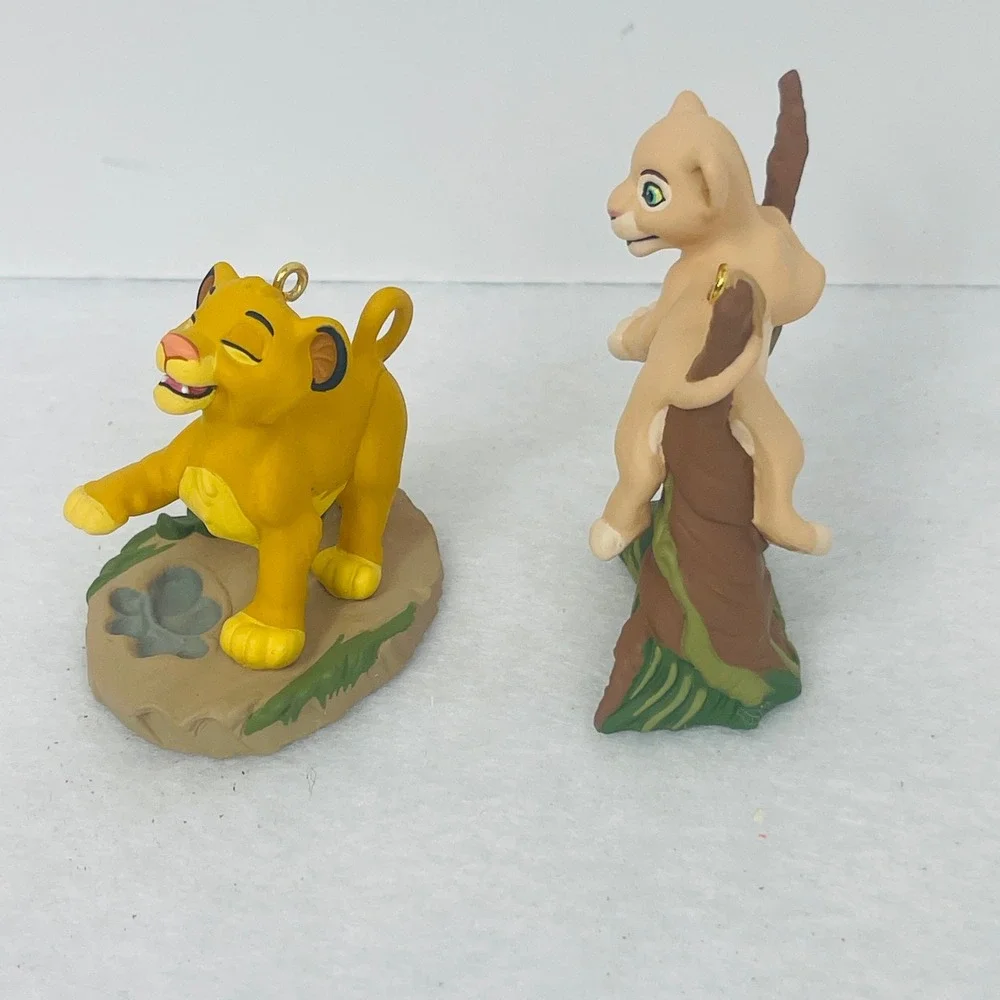 Hallmark Keepsake Ornament 1994 Disney The Lion King Simba and Nala Set of 2